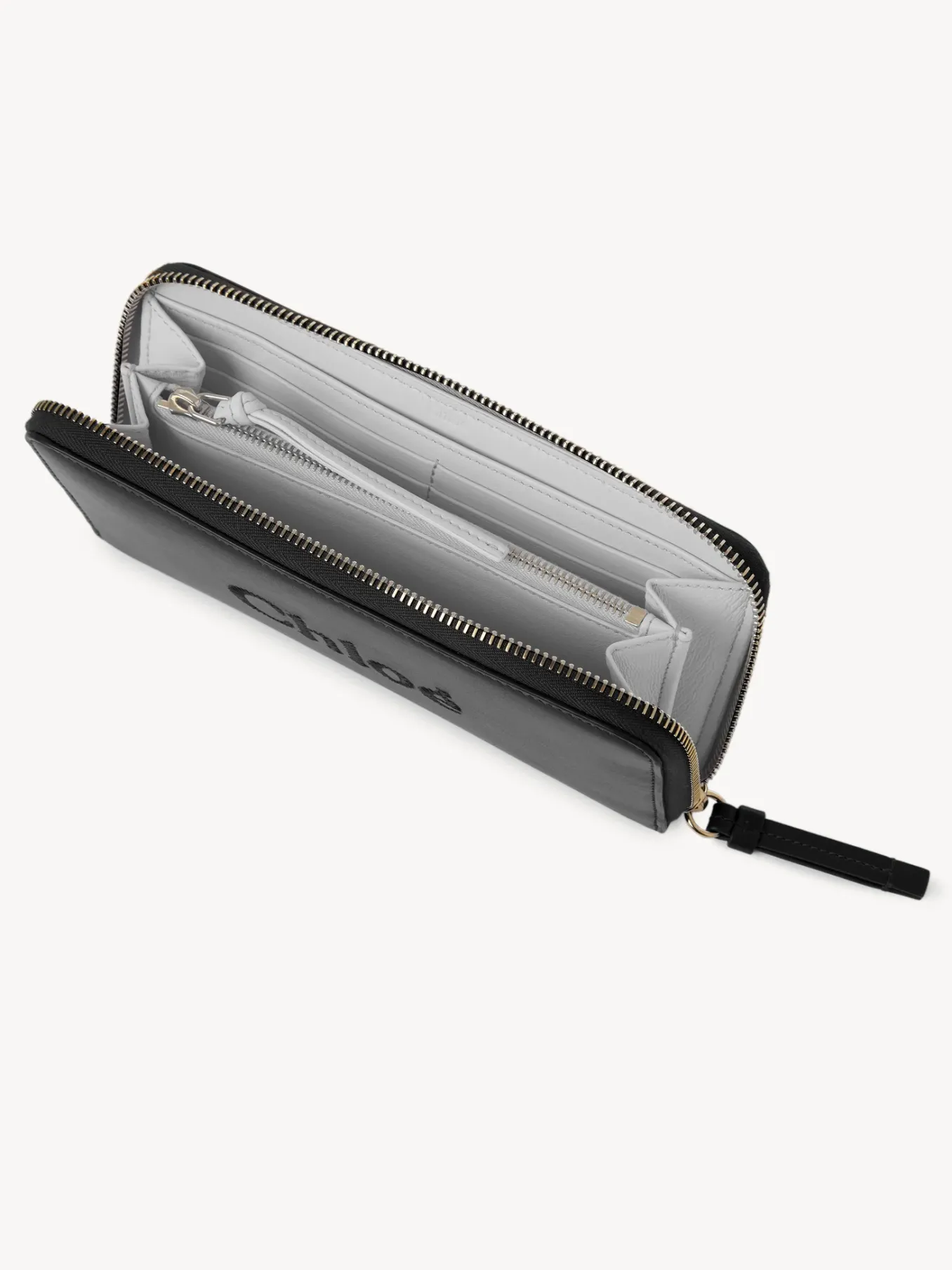 Portefeuilles Longs-Chloé Portefeuille Long Zippe Chloe Sense Noir