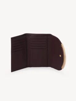 Portefeuilles Compacts-Chloé Portefeuille Moyen A Rabat Lizzie Full Violine