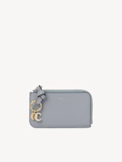 Porte-Cartes-Chloé Porte-Monnaie Alphabet Avec Fentes Pour Cartes Storm Blue