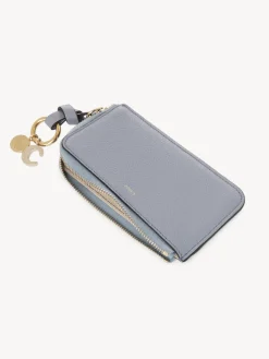 Porte-Cartes-Chloé Porte-Monnaie Alphabet Avec Fentes Pour Cartes Storm Blue