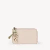 Porte-Monnaie-Chloé Porte-Monnaie Alphabet Avec Fentes Pour Cartes Cement Pink