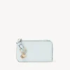 Porte-Cartes-Chloé Porte-Monnaie Alphabet Avec Fentes Pour Cartes Skylight Blue