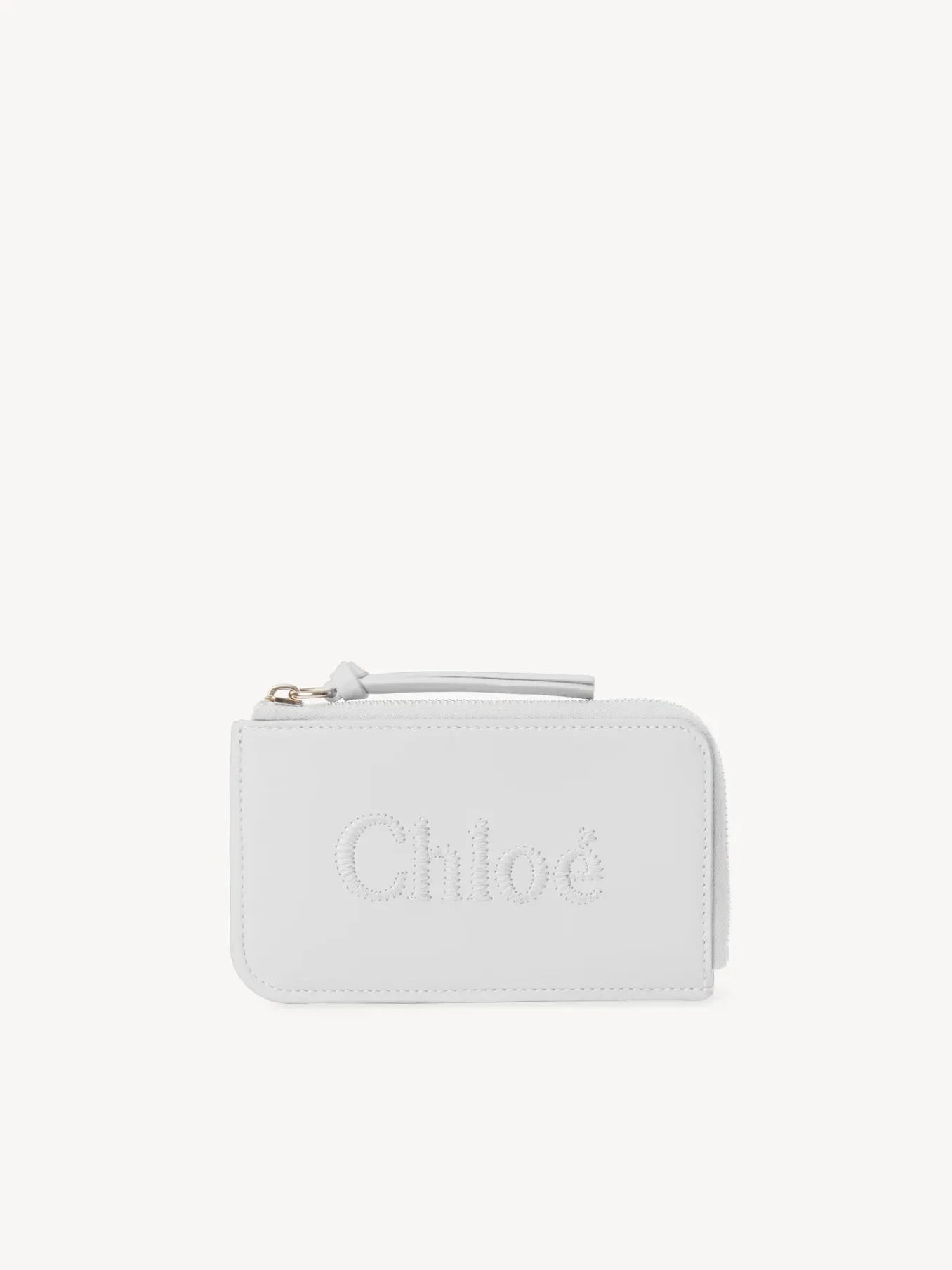 Porte-Cartes-Chloé Porte-Monnaie Chloe Sense Avec Fentes Pour Cartes Crystal White