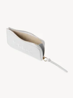 Porte-Cartes-Chloé Porte-Monnaie Chloe Sense Avec Fentes Pour Cartes Crystal White