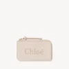 Porte-Cartes-Chloé Porte-Monnaie Chloe Sense Avec Fentes Pour Cartes Cement Pink