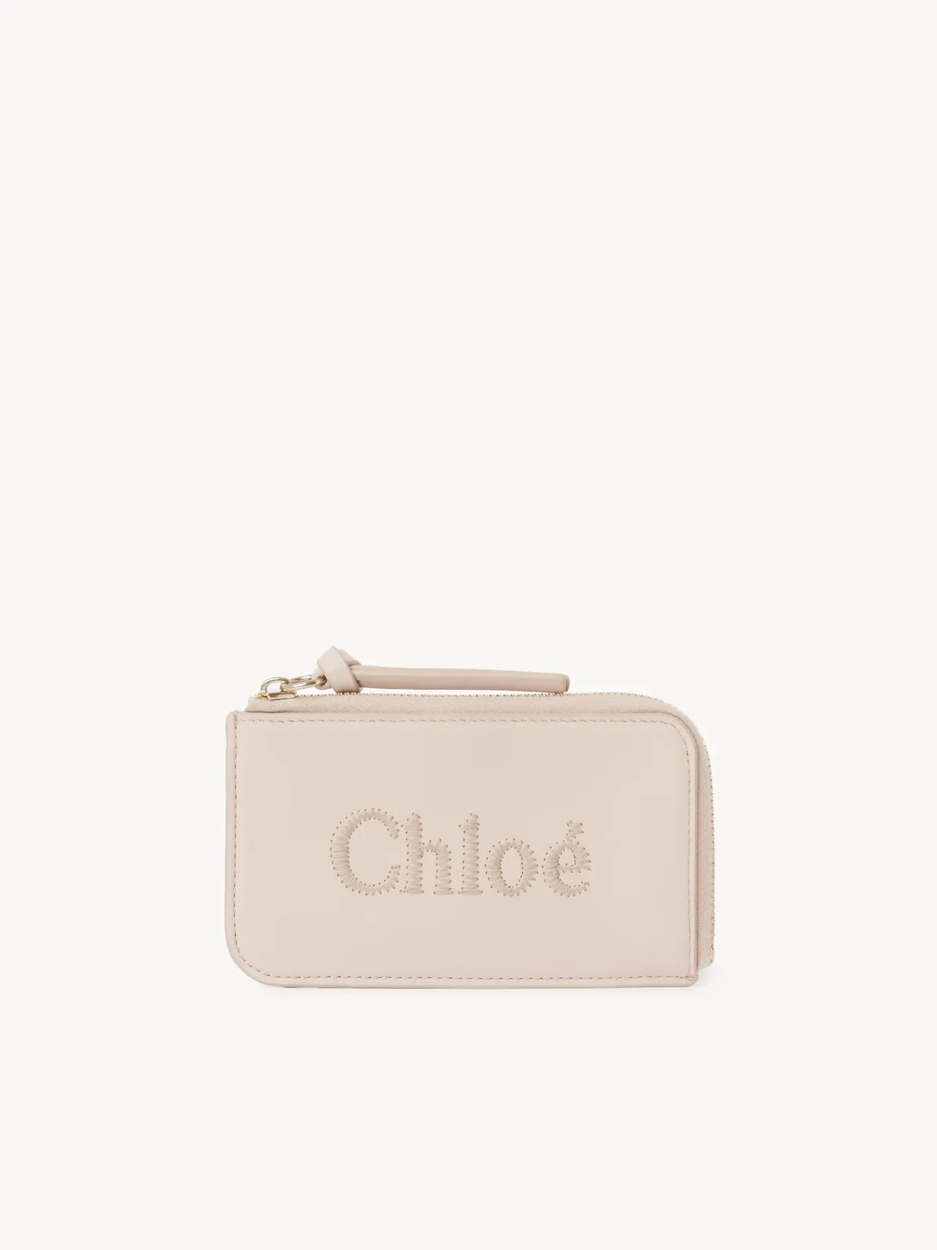 Porte-Cartes-Chloé Porte-Monnaie Chloe Sense Avec Fentes Pour Cartes Cement Pink