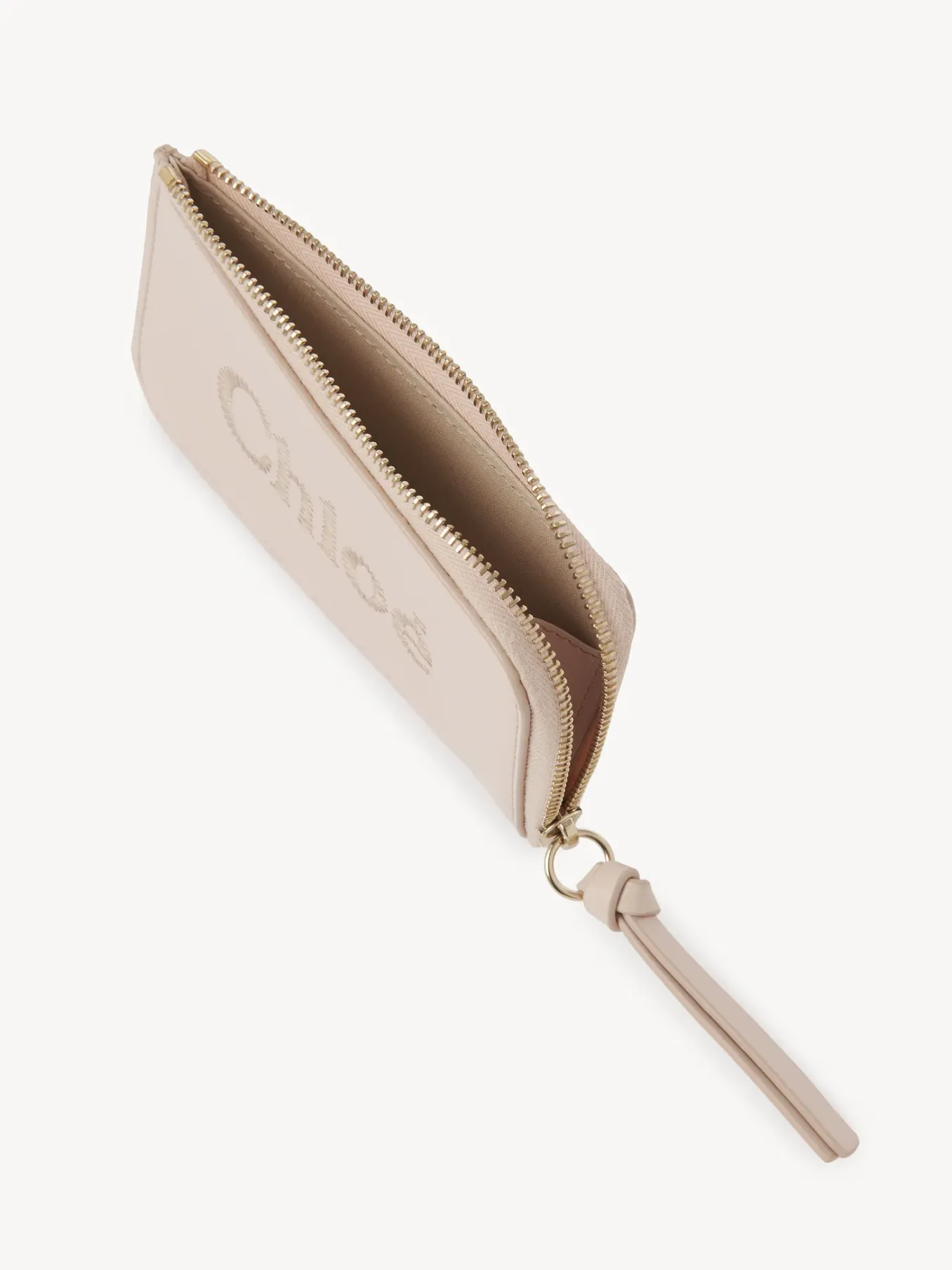 Porte-Cartes-Chloé Porte-Monnaie Chloe Sense Avec Fentes Pour Cartes Cement Pink