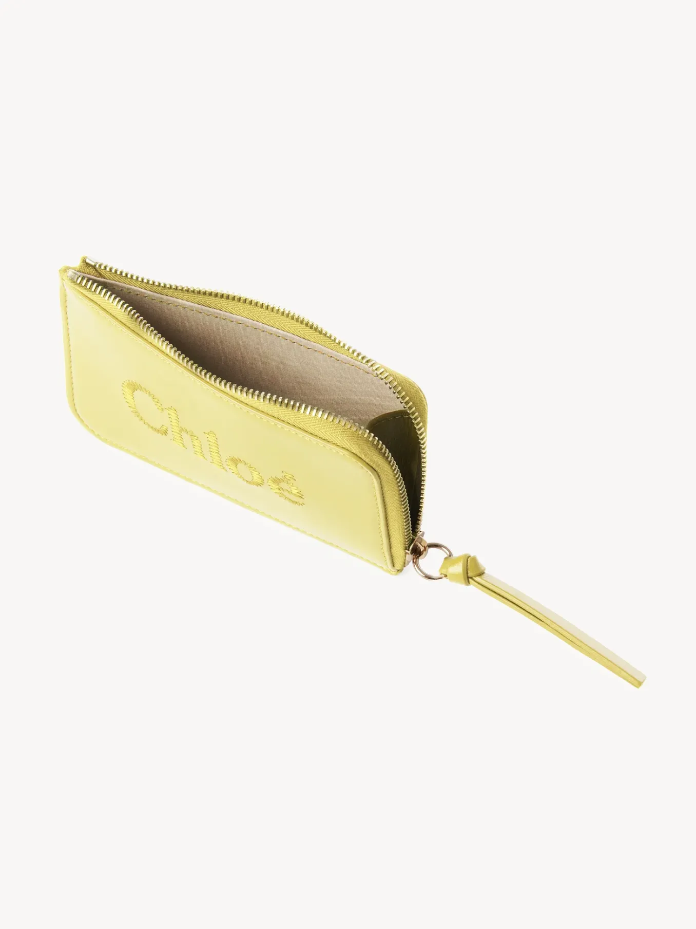 Porte-Cartes-Chloé Porte-Monnaie Chloe Sense Avec Fentes Pour Cartes Daffodil Yellow