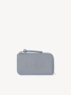 Porte-Cartes-Chloé Porte-Monnaie Chloe Sense Avec Fentes Pour Cartes Storm Blue