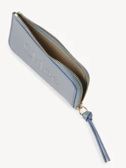 Porte-Cartes-Chloé Porte-Monnaie Chloe Sense Avec Fentes Pour Cartes Storm Blue