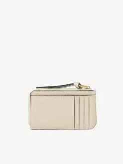 Porte-Monnaie-Chloé Porte-Monnaie Marcie Avec Fentes Pour Cartes Root Beige