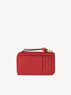 Porte-Cartes-Chloé Porte-Monnaie Marcie Avec Fentes Pour Cartes Red Flame