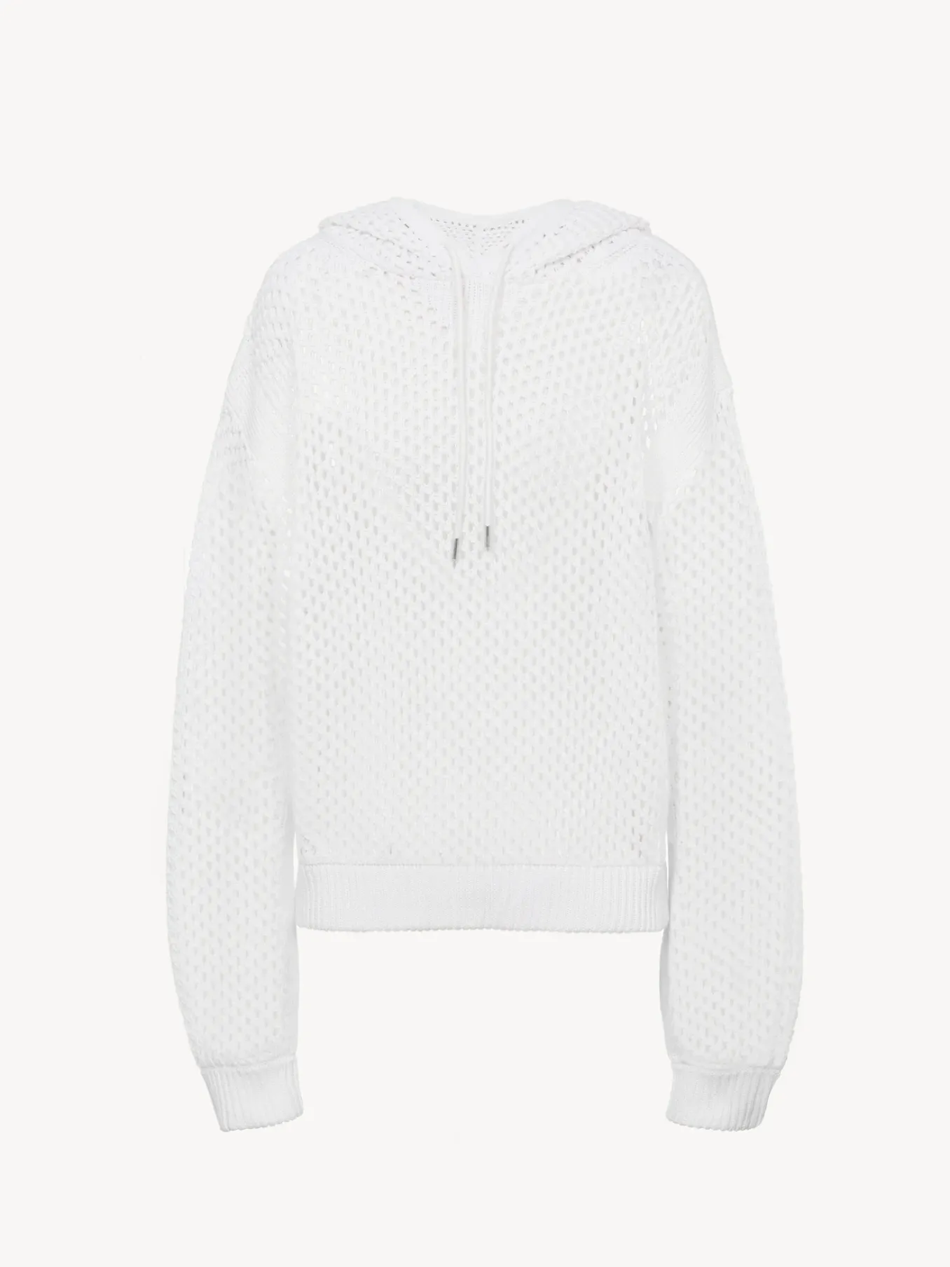 Maille-Chloé Pull A Capuche Iconic Milk