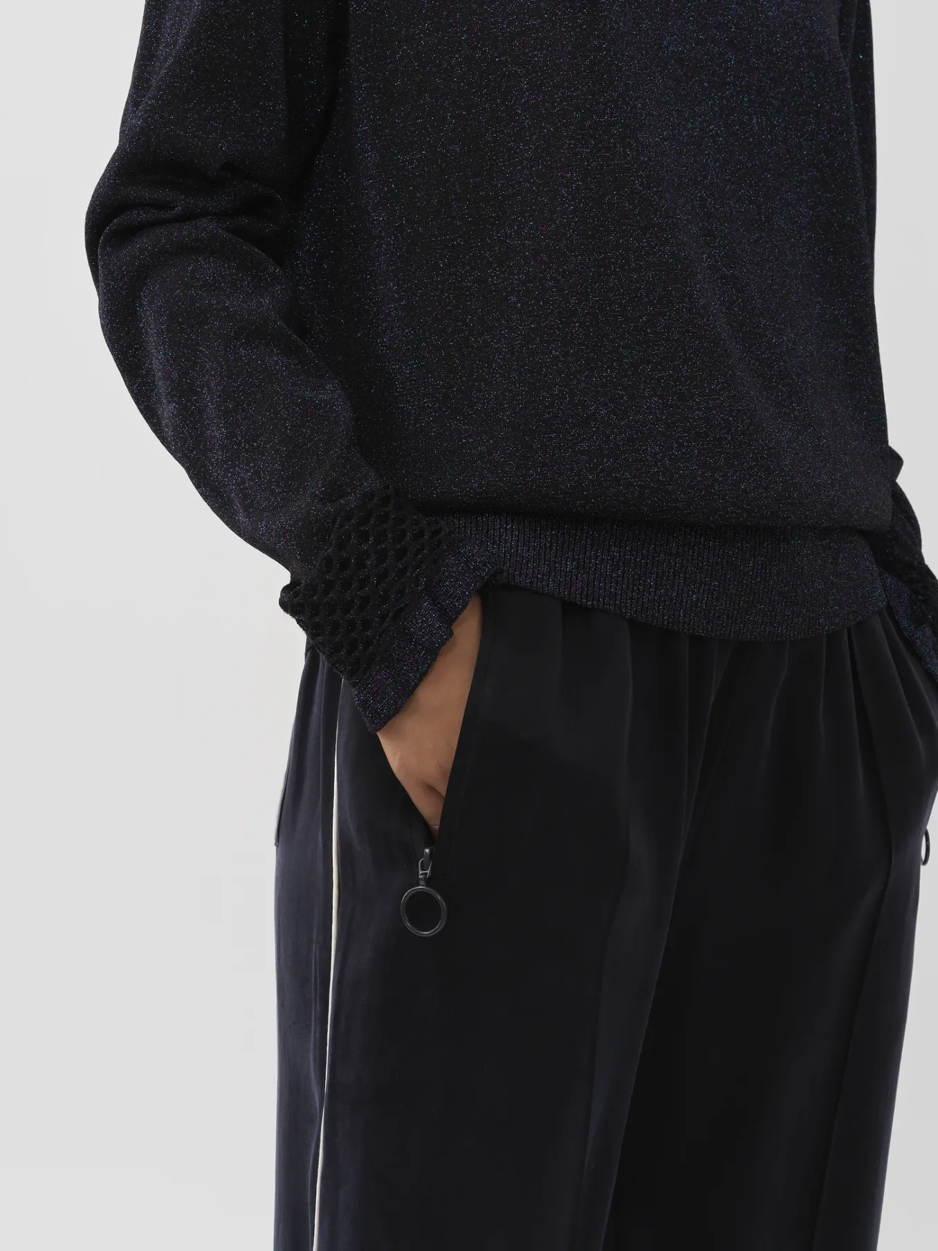 Vêtements-Chloé Pull A Smocks Ink Navy