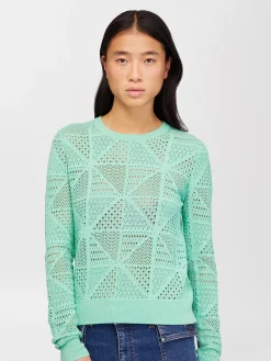 Vêtements-Chloé Pull Ajuste Afterglow Green