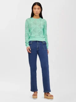 Vêtements-Chloé Pull Ajuste Afterglow Green