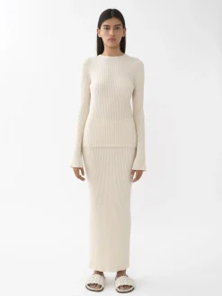 Maille-Chloé Pull Ajuste Lovely White