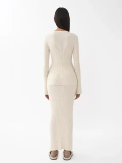 Maille-Chloé Pull Ajuste Lovely White