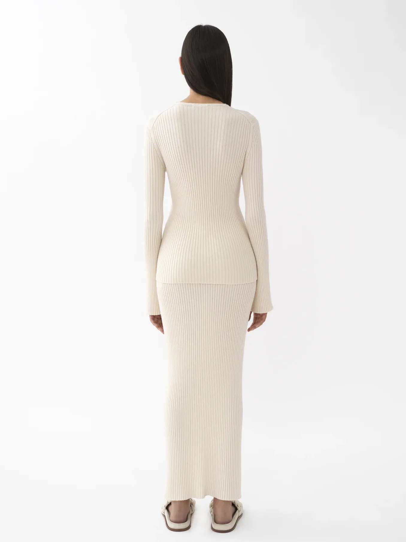 Maille-Chloé Pull Ajuste Lovely White