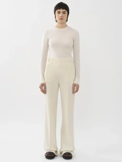 Maille-Chloé Pull Classique Iconic Milk