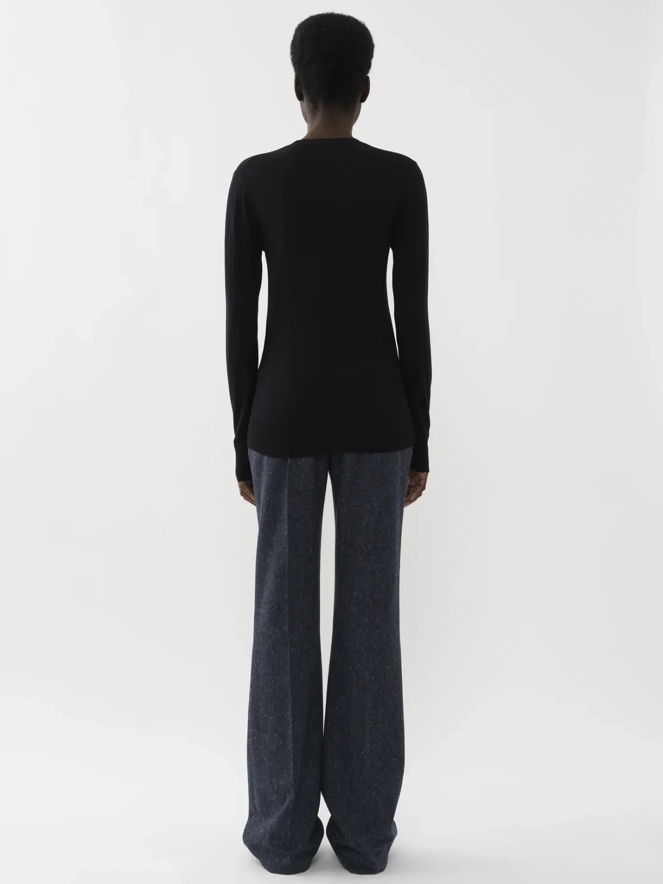 Maille-Chloé Pull Classique Iconic Navy