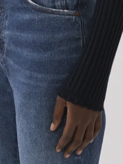Maille-Chloé Pull Col Montant Iconic Navy