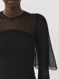 Tops Et Blouses-Chloé Pull Col Rond Noir