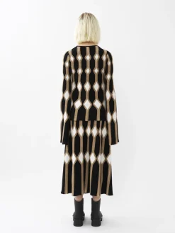 Maille-Chloé Pull Col Rond Ajuste Desertic Brown