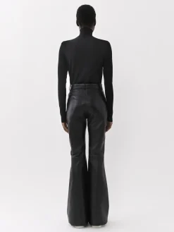 Maille-Chloé Pull Col Roule Noir
