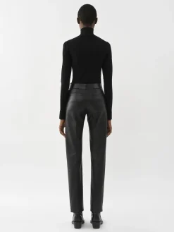 Maille-Chloé Pull Col Roule Noir