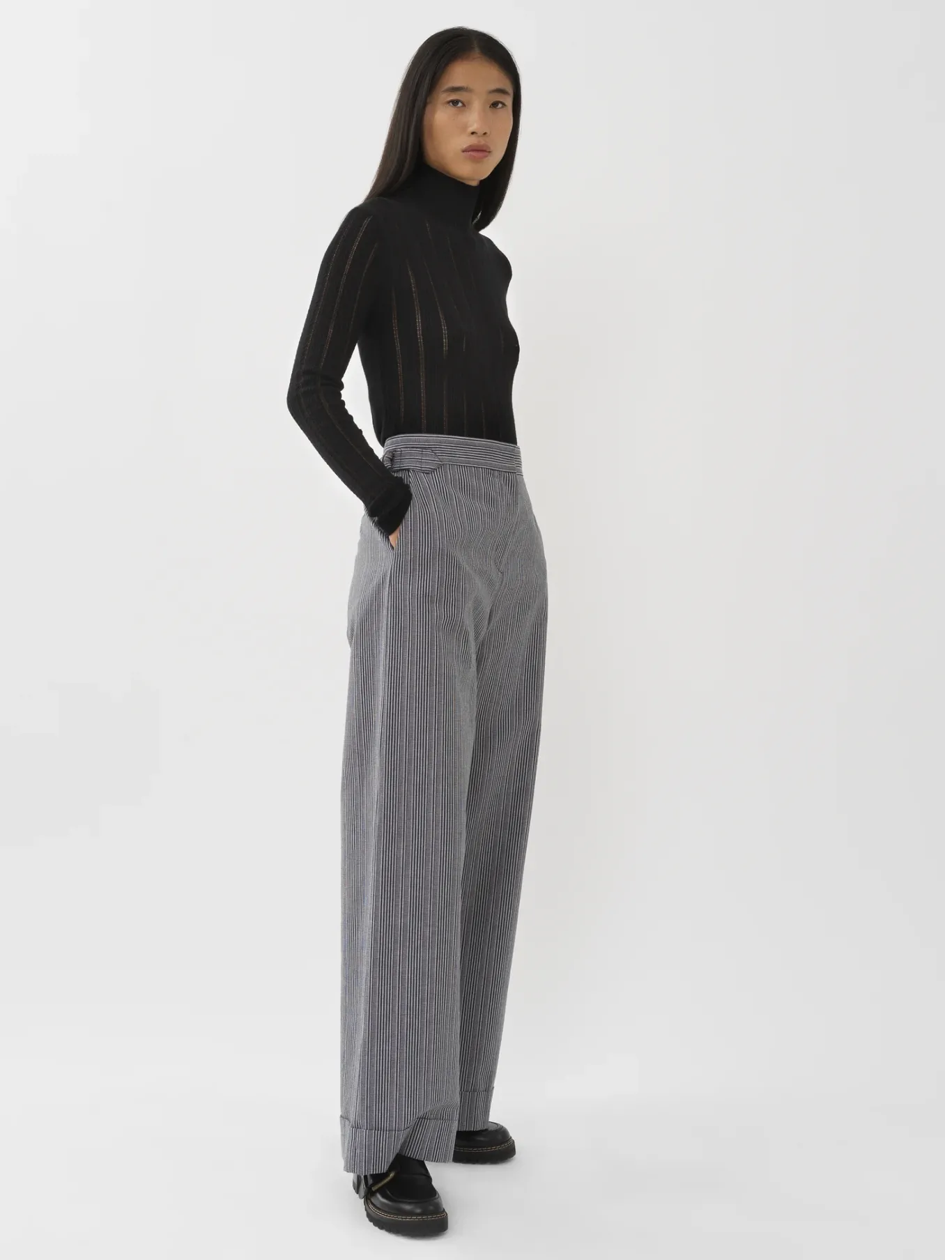Vêtements-Chloé Pull Col Roule Noir