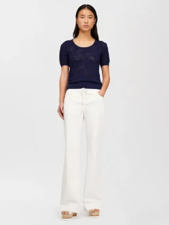 Vêtements-Chloé Pull Manches Courtes Evening Blue