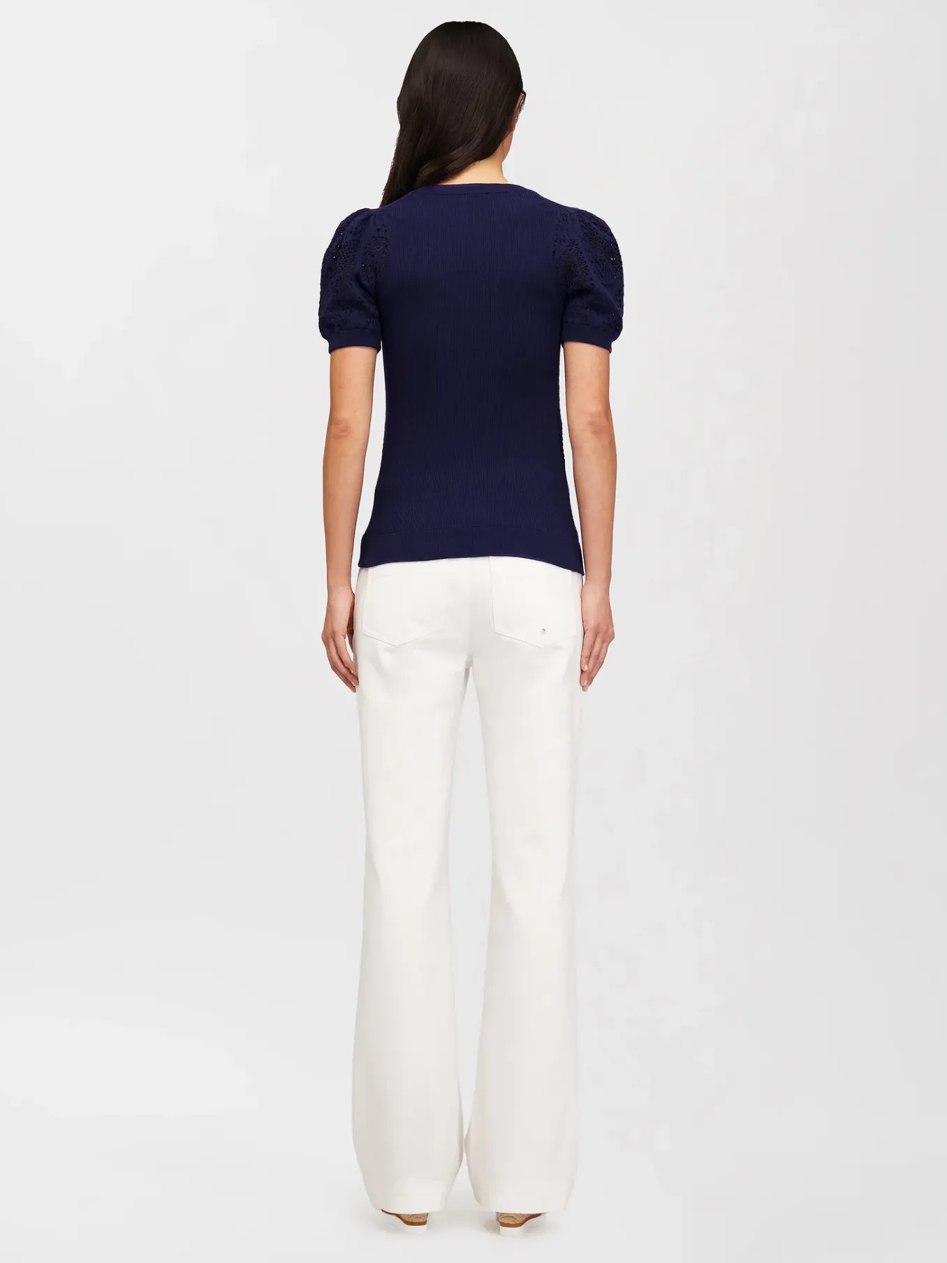 Vêtements-Chloé Pull Manches Courtes Evening Blue