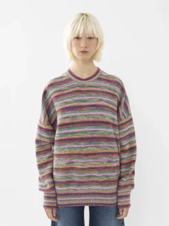 Maille-Chloé Pull Oversize Multicolor Black 1
