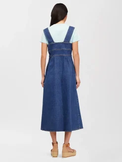 Vêtements-Chloé Robe Chasuble Truly Navy