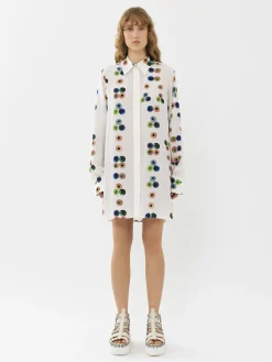 Robes-Chloé Robe Chemise Ample Multicolor 1