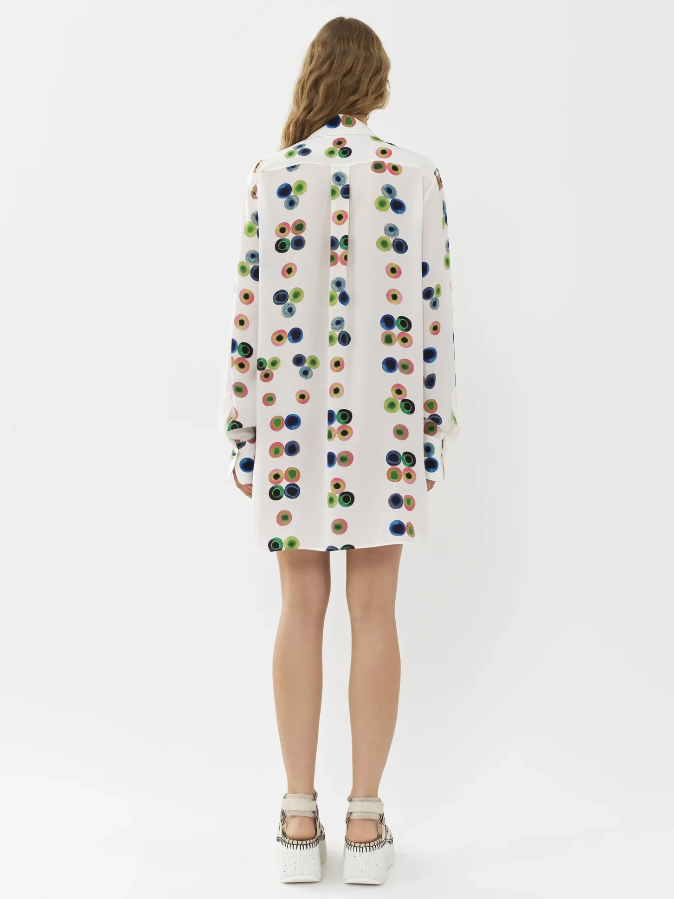 Robes-Chloé Robe Chemise Ample Multicolor 1
