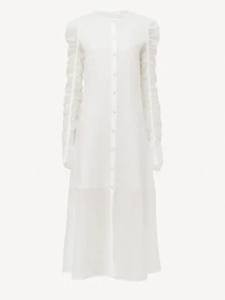 Robes-Chloé Robe Chemise Longue Blanc