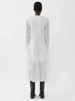 Robes-Chloé Robe Chemise Longue Blanc