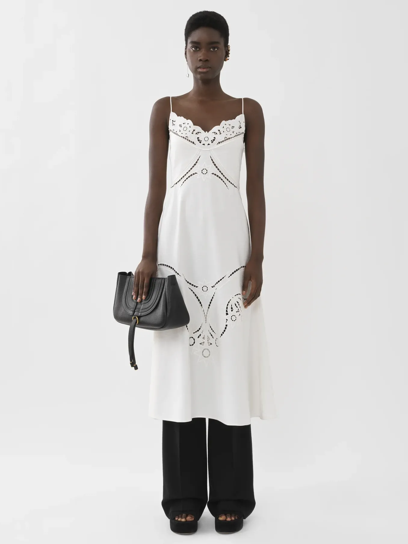 Robes-Chloé Robe Lingerie Iconic Milk