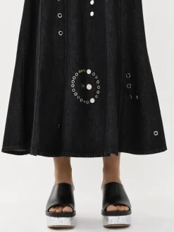 Robes-Chloé Robe Longue Sans Manches Noir