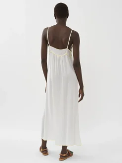 Vêtements-Chloé Robe Nuisette White Pink