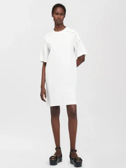 Vêtements-Chloé Robe T-Shirt Blanc