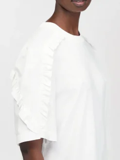 Vêtements-Chloé Robe T-Shirt Blanc