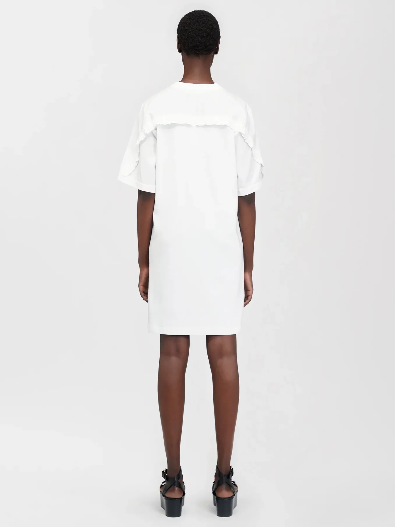 Vêtements-Chloé Robe T-Shirt Blanc