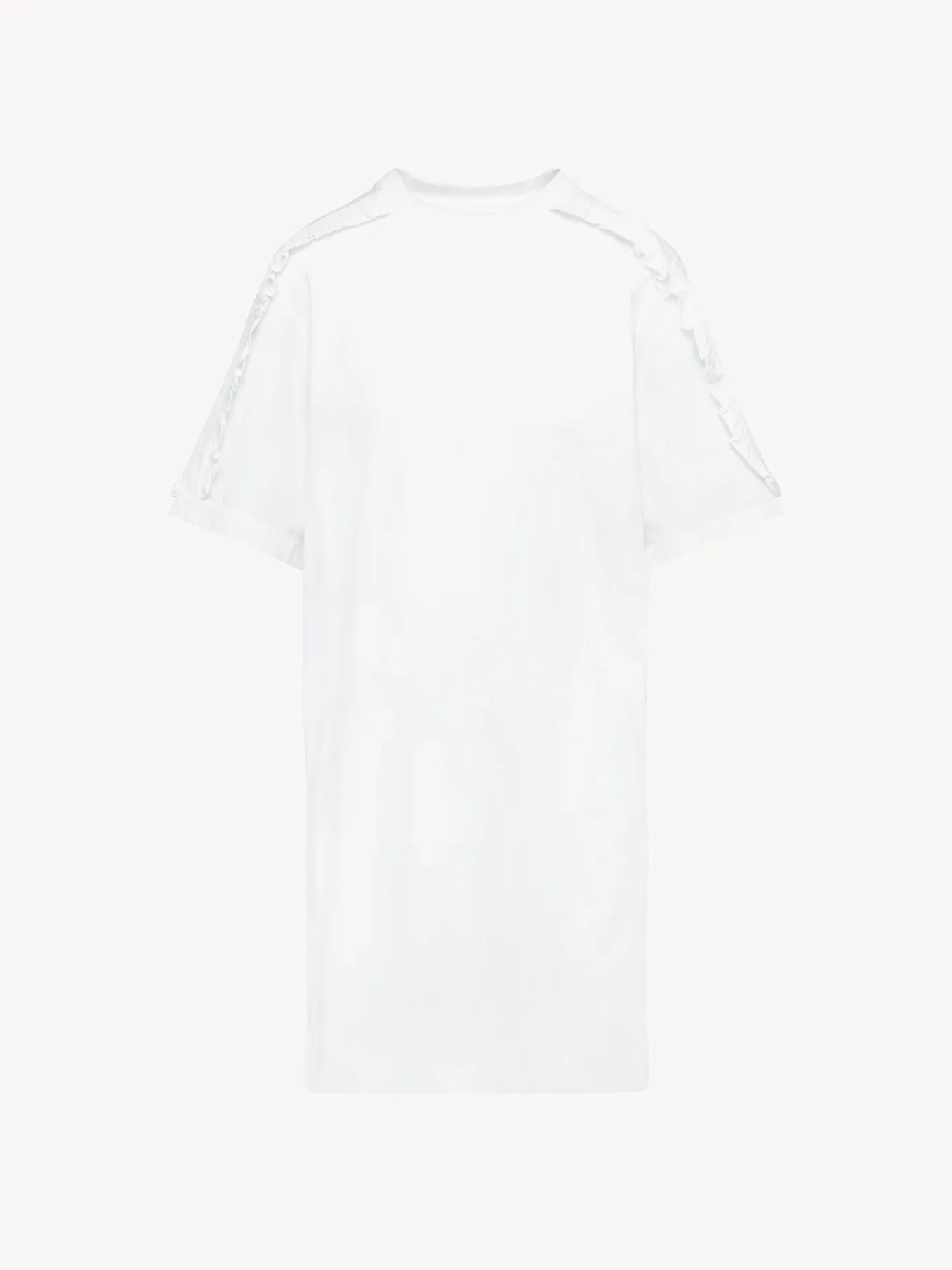 Vêtements-Chloé Robe T-Shirt Blanc