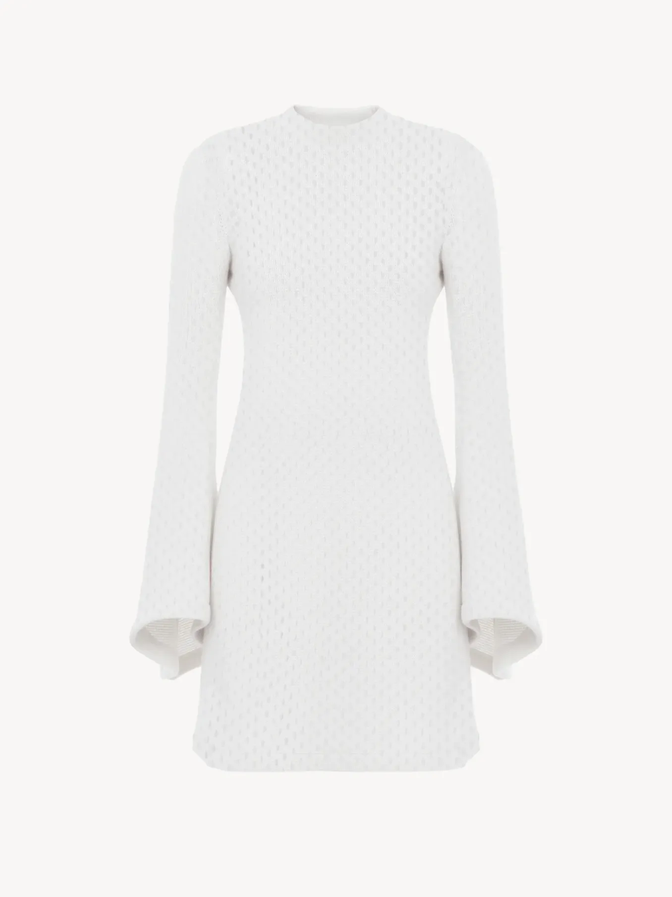 Robes-Chloé Robe Tunique Courte Iconic Milk
