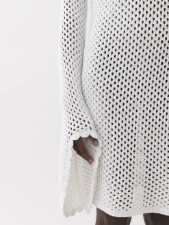 Robes-Chloé Robe Tunique Courte Iconic Milk