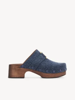 Denim-Chloé Sabots Marcie Denim