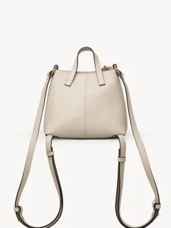 Sacs À Dos-Chloé Sac A Dos Joan Cement Beige